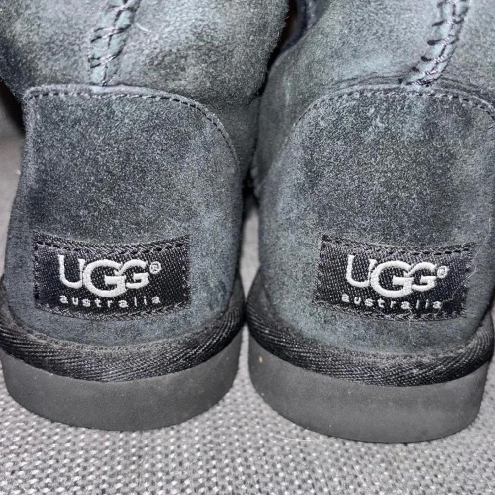 UGG Black fuzzy Boots